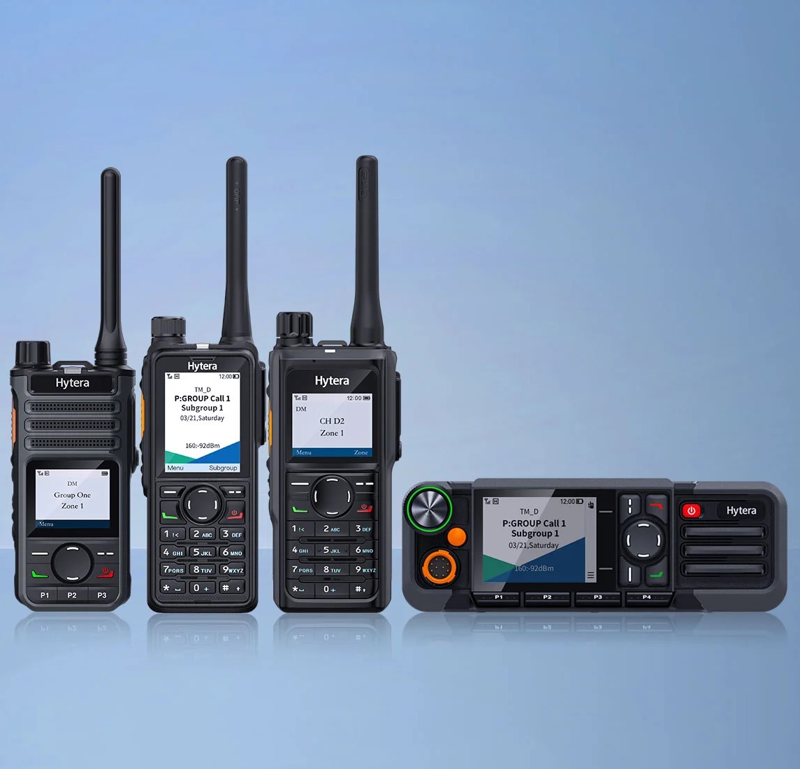 Radios Hytera Digitales
